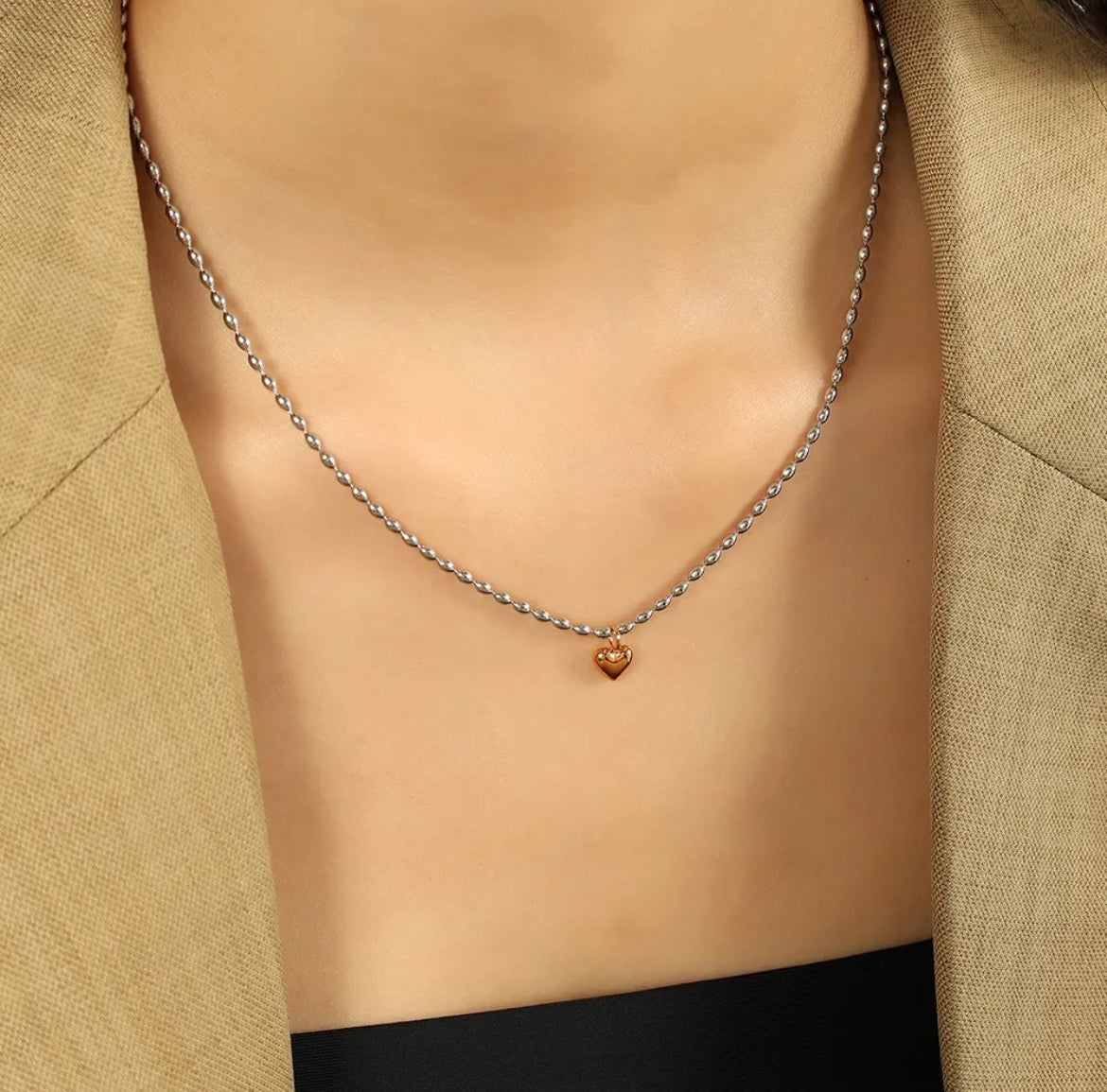 Love-lock Necklace - Miss Scrunchie