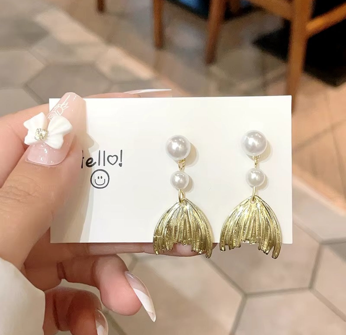 Mermaid Earrings - Miss Scrunchie