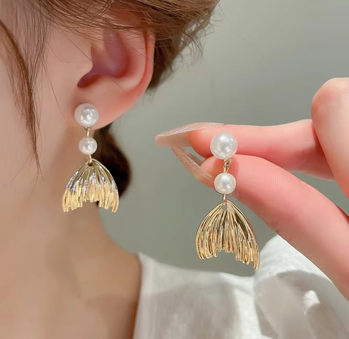 Mermaid Earrings - Miss Scrunchie
