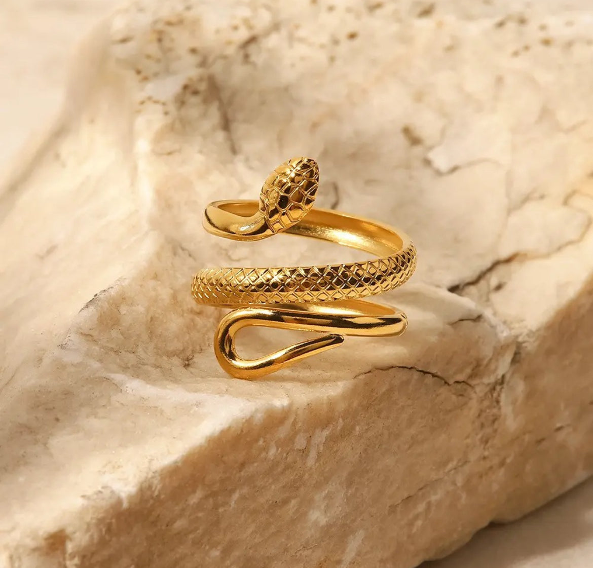 Snake Ring - Miss Scrunchie