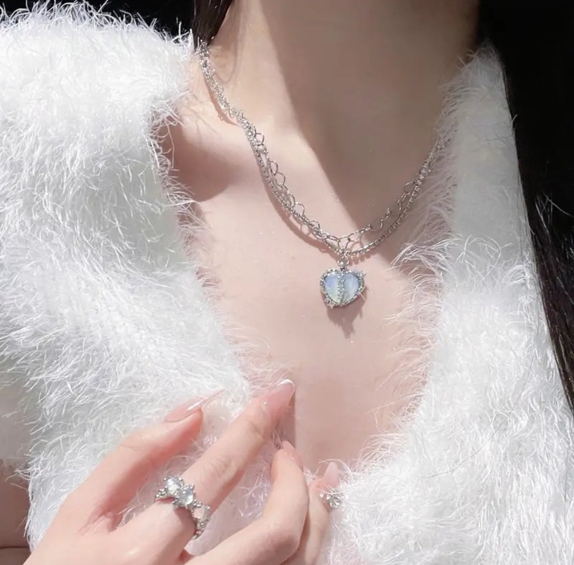 Frosted Necklace