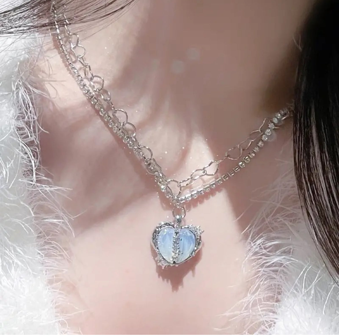 Frosted Necklace