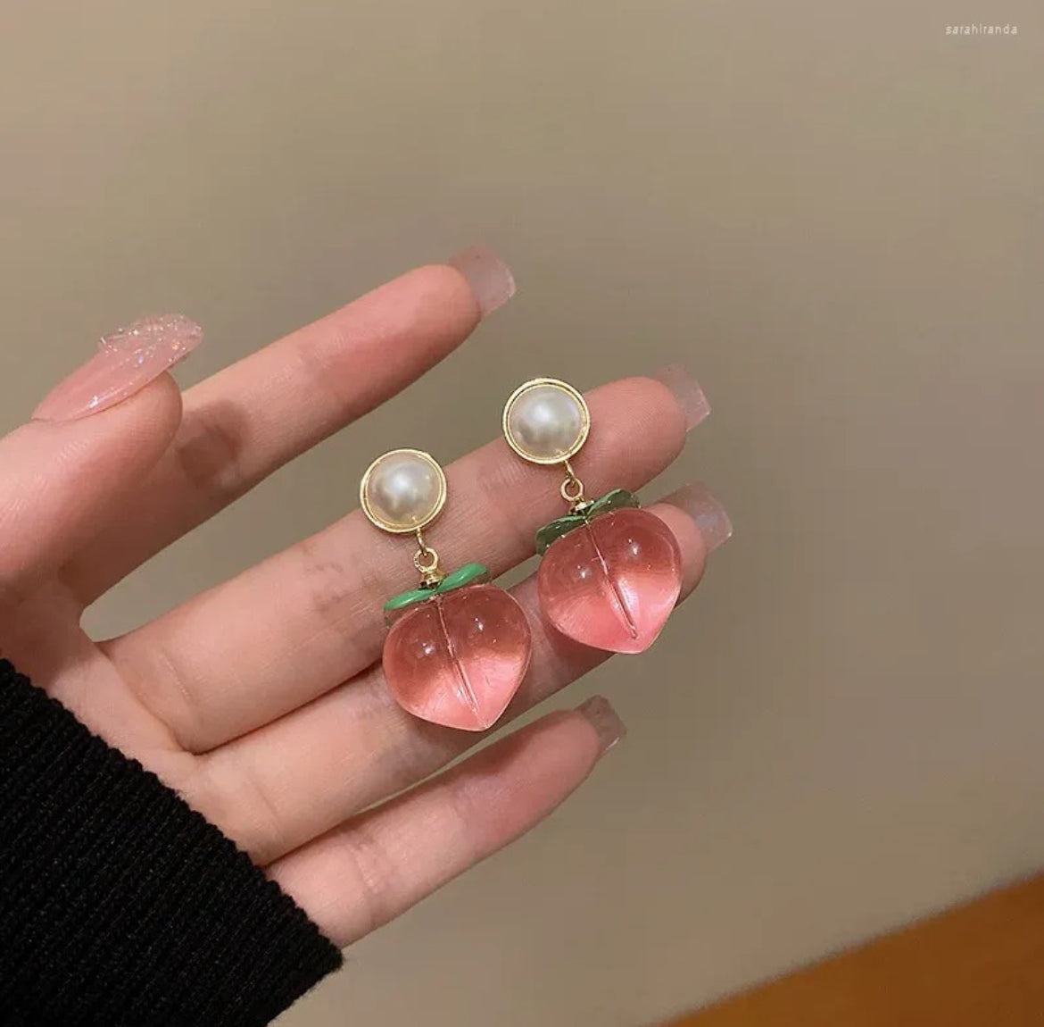 Peachy pearl - Miss Scrunchie